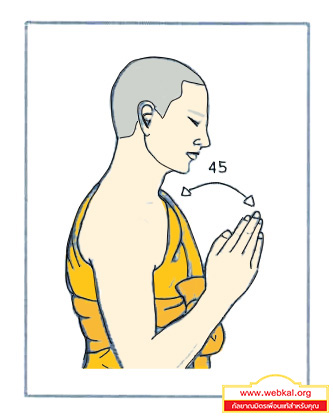 การพนมมือ