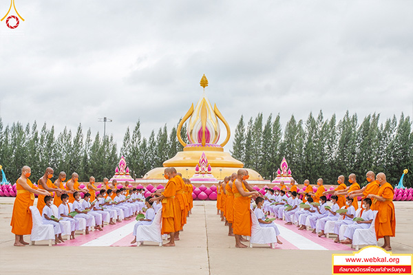 พิธีตัดปอยผมโครงการบรรพชาสามเณรภาคฤดูร้อน ณ ศูนย์อบรมเยาวชนกาญจนบุรี