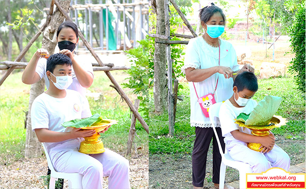 ศูนย์อบรมเยาวชนพระนครศรีอยุธยา ได้จัดพิธีตัดปอยผมและปลงผม ในโครงการบรรพชาสามเณรภาคฤดูร้อน