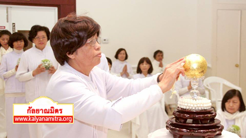  ประเทศสหรัฐอเมริกา จัดพิธีบูชาข้าวพระ และพิธีสมโภชน์ดวงแก้วเห็นแล้วรวย