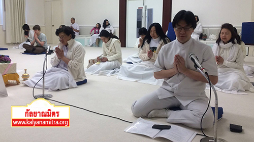  ประเทศสหรัฐอเมริกา จัดงานบุญวันอาทิตย์