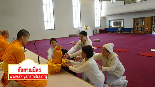 วัดพระธรรมกายออเรกอน จัดงานบุญวันอาทิตย์