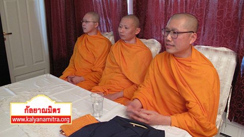 วัดพระธรรมกายนอร์เวย์ ได้จัดปฏิบัติธรรมบ้านกัลยาณมิตร ณ เมืองออสโล่