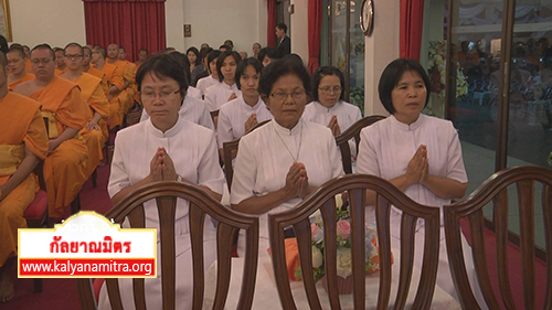 พิธีบำเพ็ญกุศล สวดพระอภิธรรมถวายแด่พระพุทธวรญาณ(ทอง สุวณฺณสาโร )