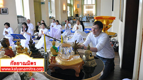  ประเทศสวิตเซอร์แลนด์ ได้จัดปฏิบัติธรรมบ้านกัลยาณมิตร