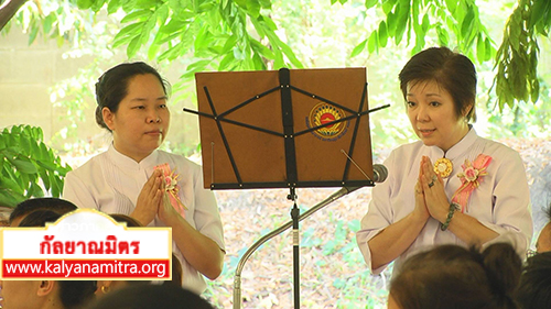 พิธีส่งตัวพระภิกษุสามเณรที่สอบผ่านเปรียญธรรมประโยค9 และประโยค 6