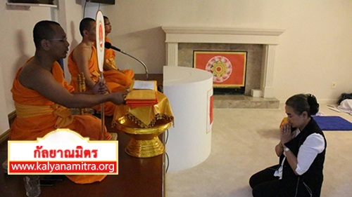 วัดพระธรรมกายแวนคูเวอร์ ประเทศแคนนาดา ได้จัดงานบุญวันอาทิตย์ และพิธีทอดผ้าป่าเพื่อซ่อมบำรุงวัด