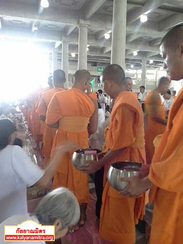 ในโครงการบรรพชาอุปสมบทหมู่ธรรมทายาทนานาชาติรุ่นที่12 