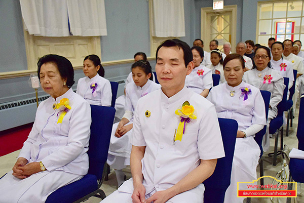 วัดพระธรรมกายชิคาโก จัดงานบุญพิธีบูชาข้าวพระ 