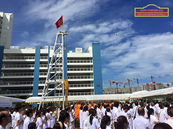 สถาปนาสร้างวัดพระธรรมกายสิงคโปร์