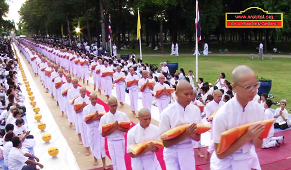 วัดพระธรรมกาย จัดพิธีบรรพชา 3 โครงการ