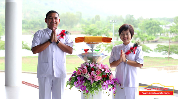 พิธีทอดผ้าป่ากองทุนแสงสว่าง ณ ศูนย์การศึกษาเขาแก้วเสด็จ จ.ปราจีนบุรี