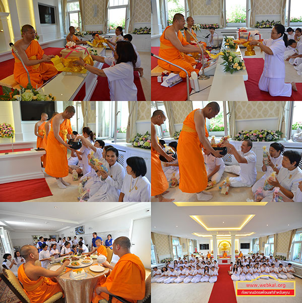 วัดพระธรรมกายสวิตเซอร์แลนด์ จัดพิธีบูชาข้าวพระ