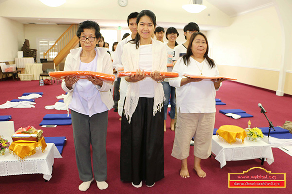 วัดพระธรรมกายซิลิคอนวัลเลย์ จัดงานบุญวันอาทิตย์ และพิธีอุทิศส่วนกุศล