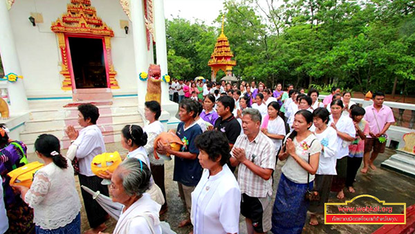 ศูนย์อบรมธรรมทายาทวัดอัมพวัน จัดบวชเข้าพรรษา