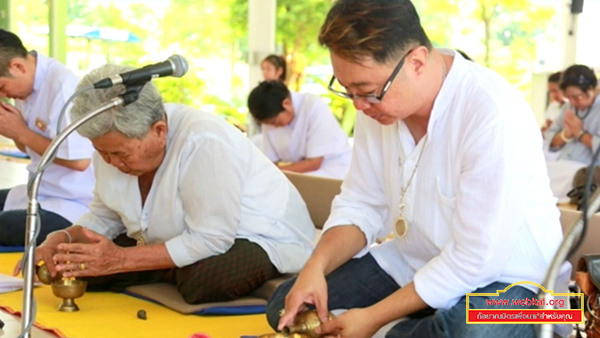 ศูนย์ปฏิบัติธรรมภาคใต้ จัดพิธีปุพพเปตพลี 