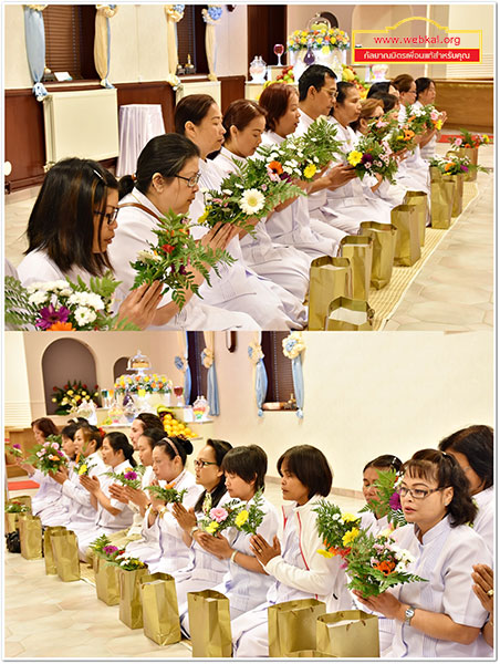  วัดพระธรรมกายบูโรส ประเทศสวีเดน จัดพิธีบูชาข้าวพระ พิธีถวายเทียนพรรษา และพิธีทอดผ้าป่าสามัคคี