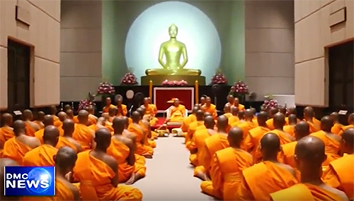 พิธีอุปสมบท สามเณรธรรมทายาทชาว AEC รุ่นที่ 1