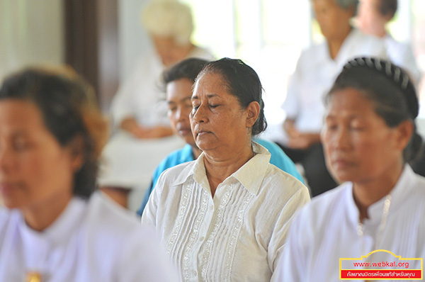 ที่พักสงฆ์บ้านร่มเย็น จัดพิธีทอดผ้าป่าสามัคคี