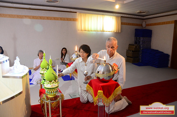 วัดพระธรรมกายแฟรงก์เฟิร์ต ประเทศเยอรมนี ได้จัดงานบุญเนื่องในวันวิสาขบูชา 