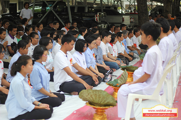 ชมรมพุทธศาสตร์สากล ในอุปถัมภ์สมเด็จพระมหารัชมังคลาจารย์ จัดพิธีตัดปอยผมนาคธรรมทายาทว่าที่ผู้ช่วยพระพี่เลี้ยงโครงการอุปสมบทหมู่ธรรมทายาทพุทธศาสตร์ รุ่นที่ 2