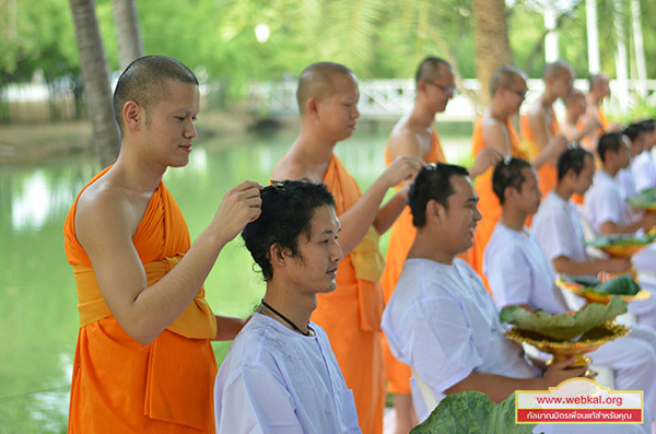 ชมรมพุทธศาสตร์สากล ในอุปถัมภ์สมเด็จพระมหารัชมังคลาจารย์ จัดพิธีตัดปอยผมนาคธรรมทายาทว่าที่ผู้ช่วยพระพี่เลี้ยงโครงการอุปสมบทหมู่ธรรมทายาทพุทธศาสตร์ รุ่นที่ 2