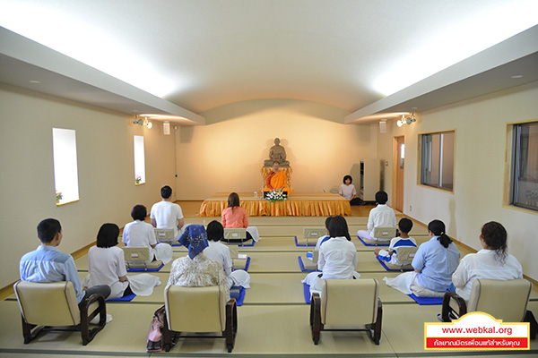 วัดพระธรรมกายยามานาชิ ประเทศญี่ปุ่น ได้จัดปฏิบัติธรรมแก่ชาวญี่ปุ่น