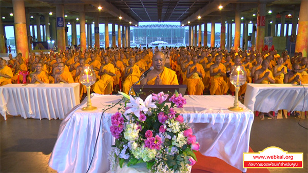 วัดพระธรรมกายจัดกิจกรรมบุญเพื่อสืบสานวัฒนธรรมชาวพุทธ บูชามหาธรรมกายเจดีย์ สวดมนต์บทธัมมจักกัปปวัตตนสูตร และปฏิบัติธรรม