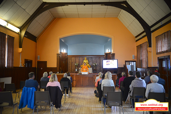 วัดพระธรรมกายสกอตแลนด์ ประเทศสกอตแลนด์ได้จัดปฏิบัติธรรมสำหรับชาวท้องถิ่น Open House Meditation