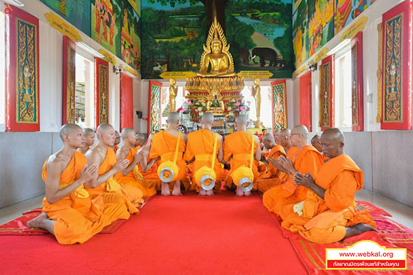 พิธีอุปสมบทหมู่ธรรมทายาทรุ่นที่ 44 ณ วัดมงคลพุการาม