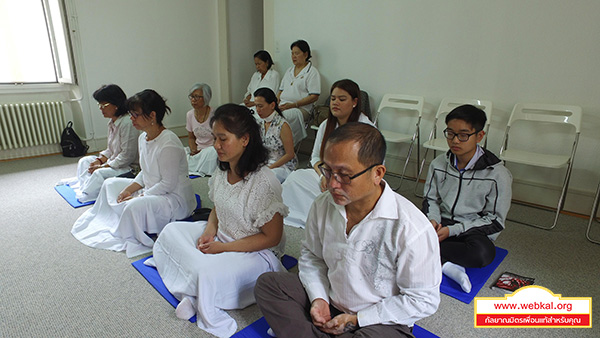 วัดพระธรรมกายสวิตเซอร์แลนด์ จัดปฏิบัติธรรมศูนย์ปฏิบัติธรรมเมืองเจนีวา