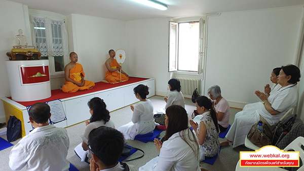 วัดพระธรรมกายสวิตเซอร์แลนด์ จัดปฏิบัติธรรมศูนย์ปฏิบัติธรรมเมืองเจนีวา