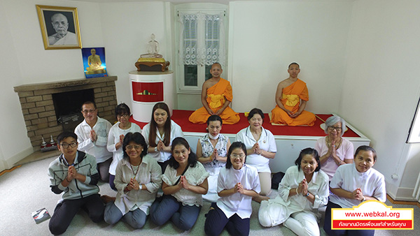 วัดพระธรรมกายสวิตเซอร์แลนด์ จัดปฏิบัติธรรมศูนย์ปฏิบัติธรรมเมืองเจนีวา