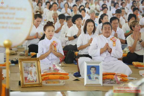 วัดพระธรรมกาย จัดพิธีปุพพเปตพลีเนื่องในวันพระใหญ่