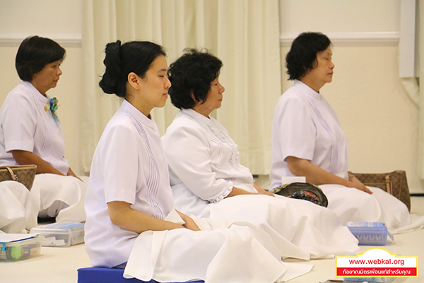 วัดพระธรรมกายนิวเจอร์ซี ประเทศสหรัฐอเมริกา จัดปฏิบัติธรรมธุดงค์แก้วและเข้ากะปฏิบัติธรรมเนื่องในวันธรรมชัย