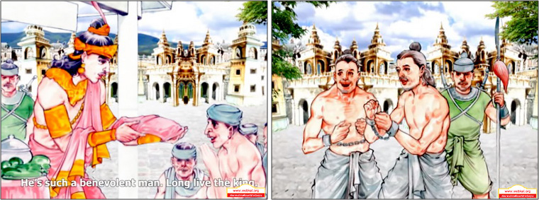 ชาดก 500 ชาติ ชนสันธชาดก-ชาดกว่าด้วยเหตุที่ทำจิตให้เดือดร้อน