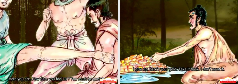 ชาดก 500 ชาติ กุหกชาดก-ชาดกว่าด้วยพูดดีได้เงินได้ทอง