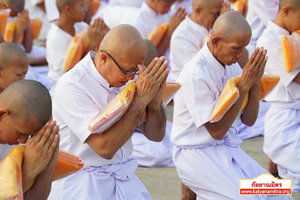 พิธีบรรพชาสามเณรธรรมทายาท วันเสาร์ที่ 14 มีนาคม พ.ศ.2558