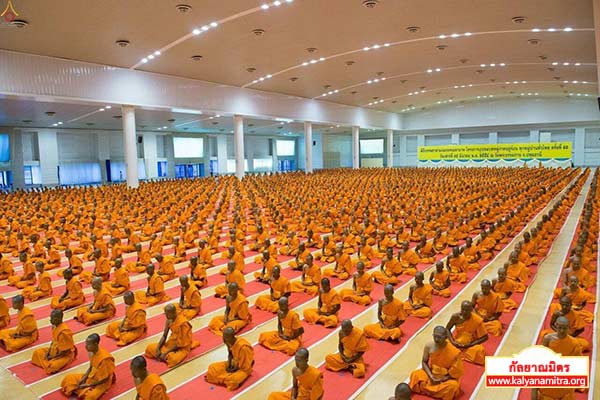 พิธีบรรพชาสามเณรธรรมทายาท วันเสาร์ที่ 14 มีนาคม พ.ศ.2558