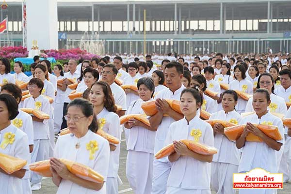 พิธีบรรพชาสามเณรธรรมทายาท วันเสาร์ที่ 14 มีนาคม พ.ศ.2558