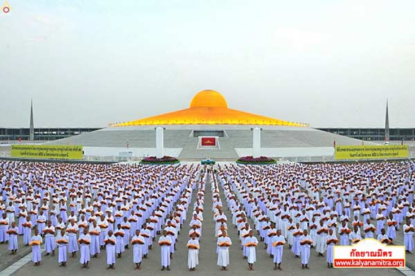 พิธีบรรพชาสามเณรธรรมทายาท วันเสาร์ที่ 14 มีนาคม พ.ศ.2558