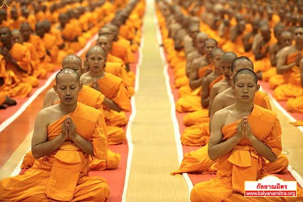 พิธีบรรพชาสามเณรธรรมทายาท วันเสาร์ที่ 14 มีนาคม พ.ศ.2558