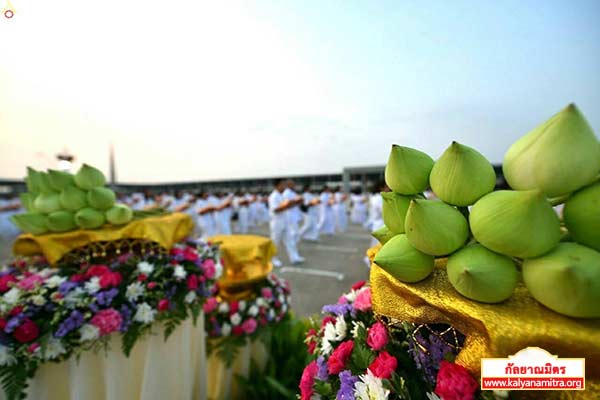 พิธีบรรพชาสามเณรธรรมทายาท วันเสาร์ที่ 14 มีนาคม พ.ศ.2558