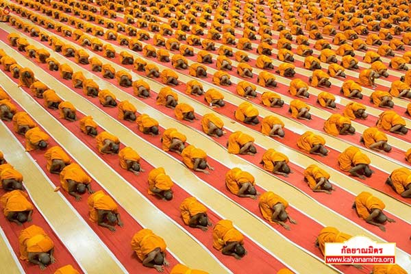 พิธีบรรพชาสามเณรธรรมทายาท วันเสาร์ที่ 14 มีนาคม พ.ศ.2558