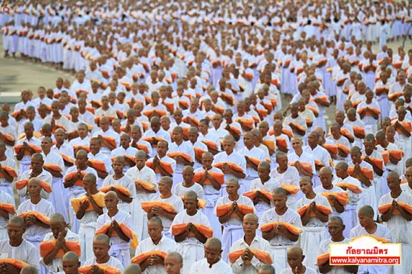พิธีบรรพชาสามเณรธรรมทายาท วันเสาร์ที่ 14 มีนาคม พ.ศ.2558