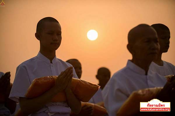 พิธีบรรพชาสามเณรธรรมทายาท วันเสาร์ที่ 14 มีนาคม พ.ศ.2558