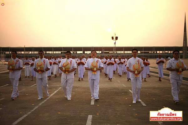พิธีบรรพชาสามเณรธรรมทายาท วันเสาร์ที่ 14 มีนาคม พ.ศ.2558