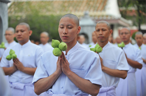 อุปสมบทหมู่ รุ่นผู้บริหาร รุ่นที่ 12 ณ วัดราชโอรสาราม ราชวรวิหาร วันที่ 2 - 24 ธันวาคม พ.ศ.2558