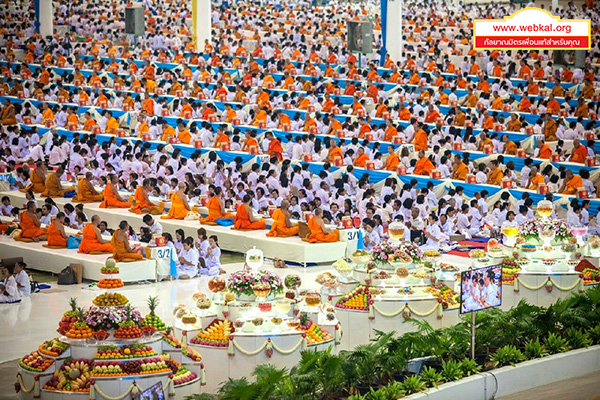 พิธีบูชาข้าวพระ พิธีถวายมหาสังฆทาน 3,000 วัดทั่วประเทศ พิธีมุทิตาสักการะเปรียญธรรมประโยค 9 พิธีมอบโล่และทุนการศึกษาแด่สำนักเรียนบาลีดีเด่น ในวันอาทิตย์ที่ 31 กรกฎาคม พ.ศ. 2559 ณ วัดพระธรรมกาย