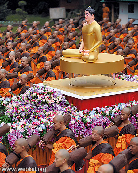 อัญเชิญองค์พระประธาน วัดป่าหมาก